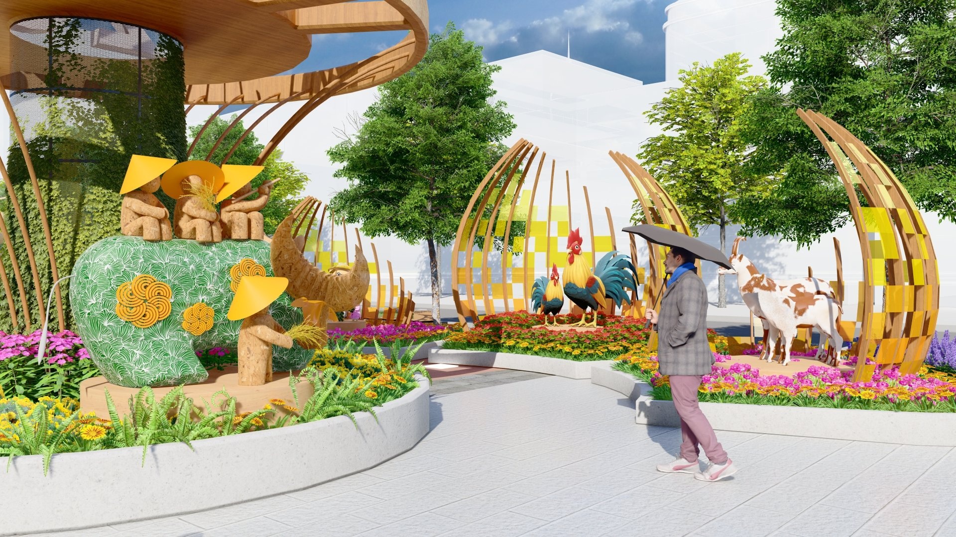 Diện mạo Đường hoa Nguyễn Huệ TPHCM Tết Quý Mão 2023 - 4 Diện mạo Đường hoa Nguyễn Huệ TPHCM Tết Quý Mão 2023 - 4
