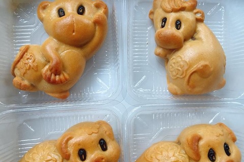 Mê mẩn với những bánh trung thu mini hình con thú ngộ nghĩnh
