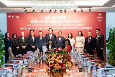 Tập đoàn DOJI đưa thương hiệu The Crest Collection đến Việt Nam