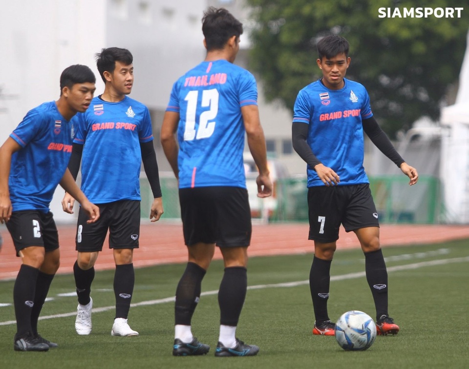 U22 Thái Lan mở cửa với truyền thông sau sự cố nghi bị ghi hình lén - 7 U22 Thái Lan mở cửa với truyền thông sau sự cố nghi bị ghi hình lén - 7