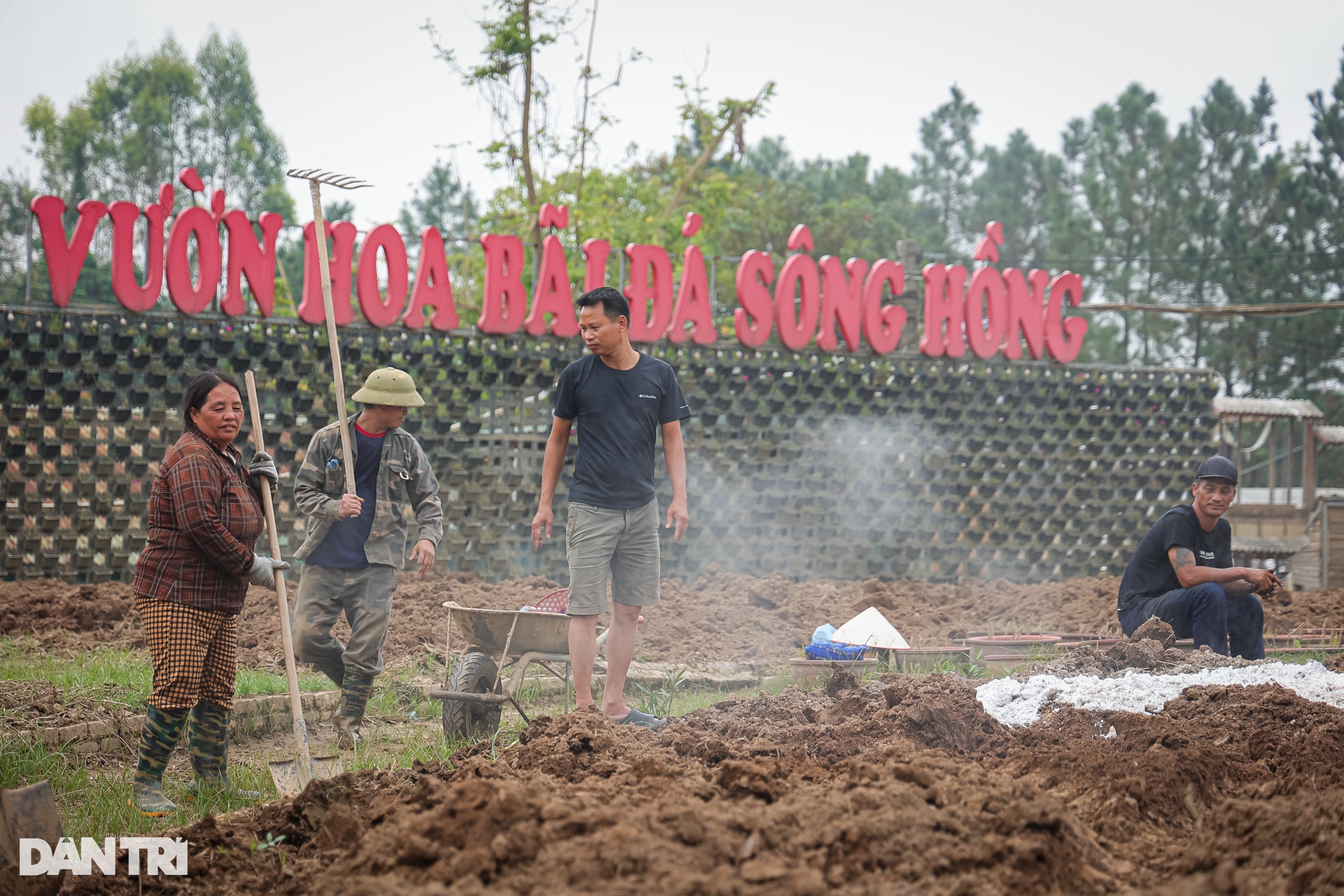 Bãi đá sông Hồng hoang tàn sau trận lũ, thiệt hại 10 tỷ đồng - 11