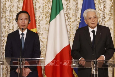 Chủ tịch nước Võ Văn Thưởng và Tổng thống Italy họp báo chung, thông tin về việc Nghị viện Italy phê chuẩn EVIPA