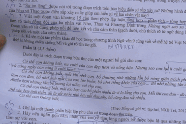 Thí sinh "trúng tủ" nhận xét đề thi văn quá dễ, tự tin được trên 8 điểm