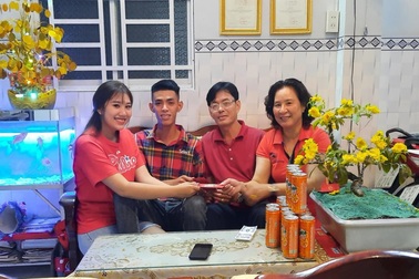 Mừng tuổi ba mẹ ngày đầu năm