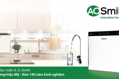 A. O. Smith ra mắt dòng sản phẩm xác lập chuẩn mực mới về công nghệ và thiết kế cho máy lọc nước