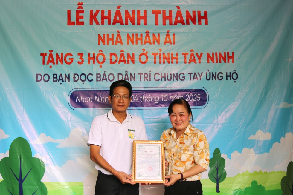 Tặng nhà Nhân ái, trao niềm hy vọng và nguồn động viên tới hộ nghèo - 5 Tặng nhà Nhân ái, trao niềm hy vọng và nguồn động viên tới hộ nghèo - 5