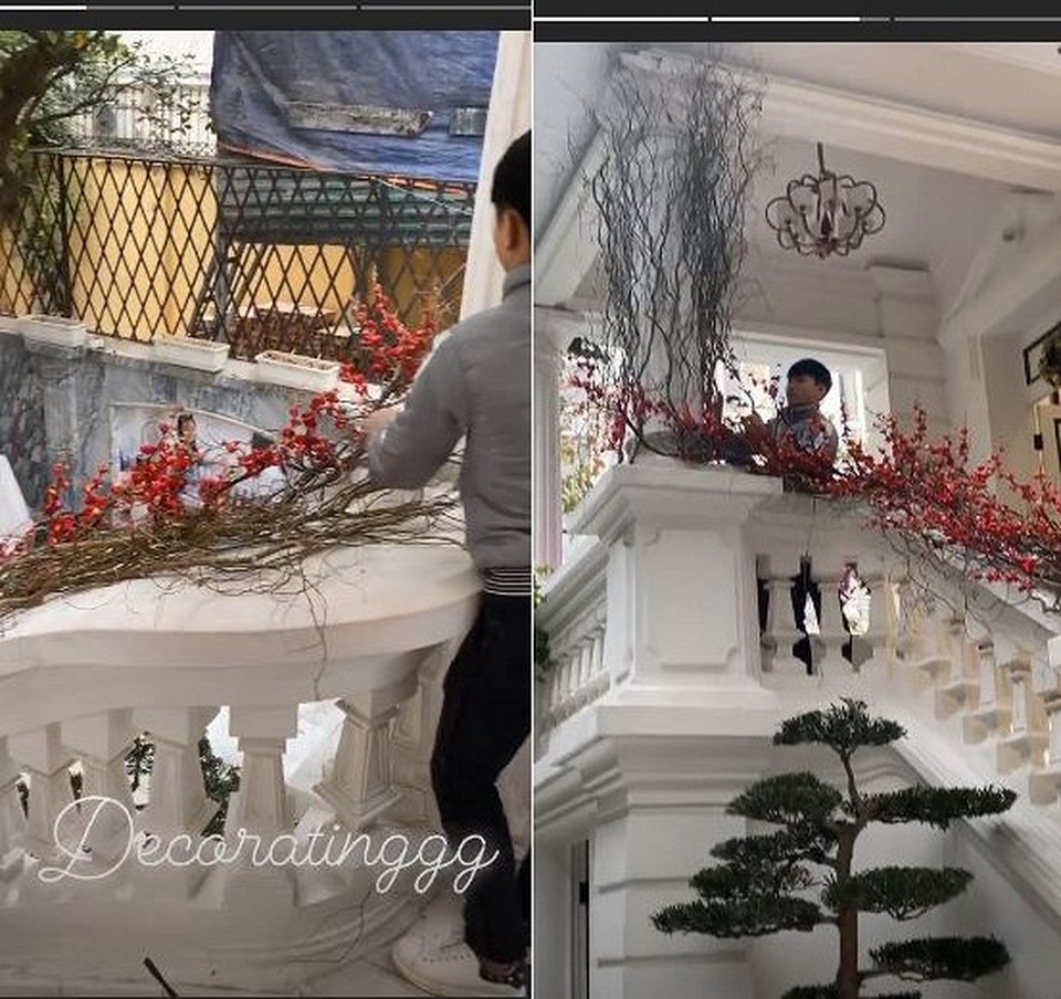 Sao Việt trang hoàng biệt thự, căn hộ rực rỡ đón Tết Canh Tý - 5 Sao Việt trang hoàng biệt thự, căn hộ rực rỡ đón Tết Canh Tý - 5