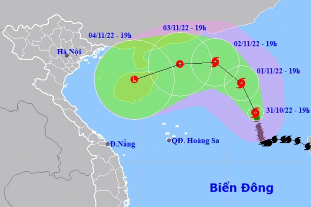 Bão số 7 ít có khả năng ảnh hưởng đến đất liền Việt Nam - 1