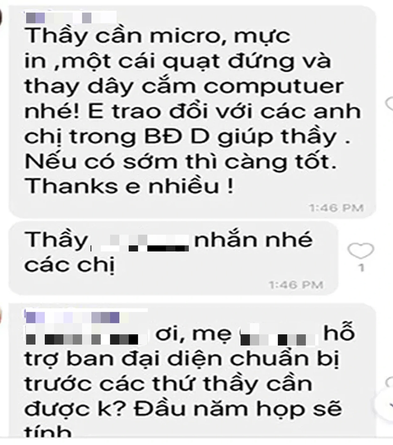 ຄູຂໍເງິນຊື້ຄອມພິວເຕີໂນດບຸກ ແລະພໍ່ແມ່ຂອງລູກຢ້ານຫຍັງ? - 2 Cô giáo xin tiền mua laptop và nỗi sợ phụ huynh bé nào? - 2