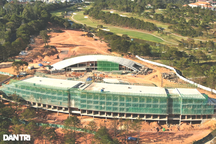 Công trình không phép trong sân gofl Đồi Cù vẫn tồn tại