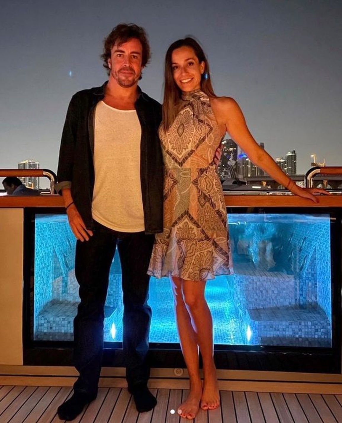 Nhan sắc cô bạn gái quyến rũ của tay đua Fernando Alonso - 2 Nhan sắc cô bạn gái quyến rũ của tay đua Fernando Alonso - 2