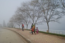 Nhịp sống Sa Pa trong giá lạnh dưới 10 độ C