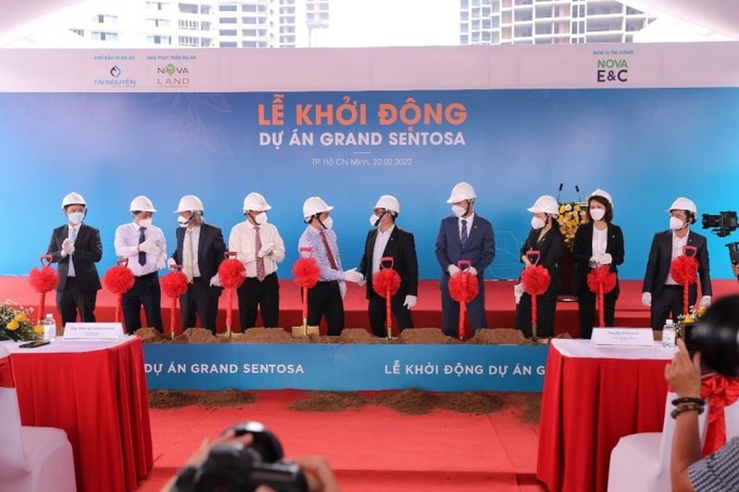 Lễ khởi công dự án.