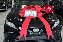 Bốc trúng biển ngũ quý, xe Toyota Camry được rao bán với giá 3 tỷ đồng