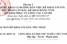 74 người kê khai tài sản, thu nhập chưa đúng quy định