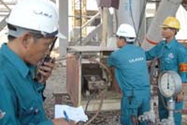 Thử áp lò hơi nhà máy Nhiệt điện Uông Bí mở rộng