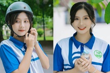 Nhan sắc thăng hạng của “hot girl mùa thi” nổi tiếng một năm trước