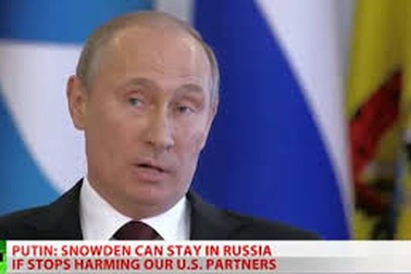 Snowden xin tị nạn tại Nga, Tổng thống Putin ra điều kiện