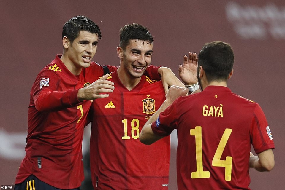Tây Ban Nha 6-0 Đức: Cú hattrick của Ferran Torres - 7 Tây Ban Nha 6-0 Đức: Cú hattrick của Ferran Torres - 7
