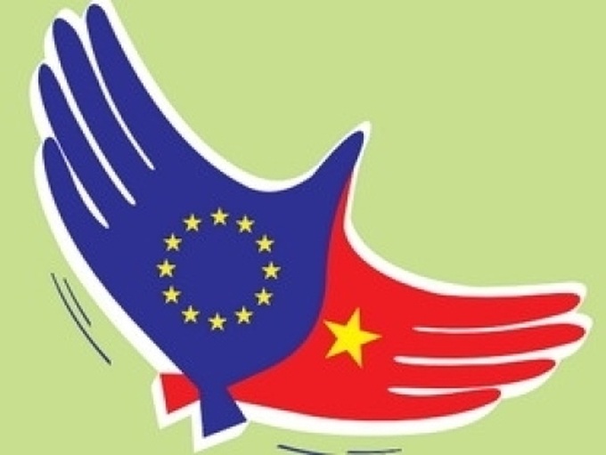Biểu tượng hợp tác VN – EU.
