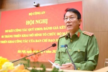 Bộ trưởng Công an yêu cầu tổ chức lại công an cấp xã theo đúng kế hoạch