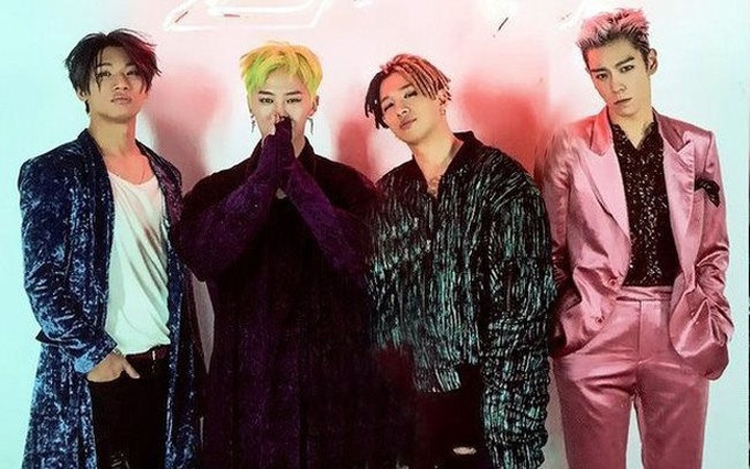 Các thành viên ban nhạc BIGBANG.