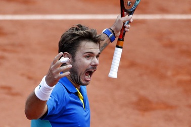 Bán kết Roland Garros: Wawrinka hạ gục Murray sau năm set