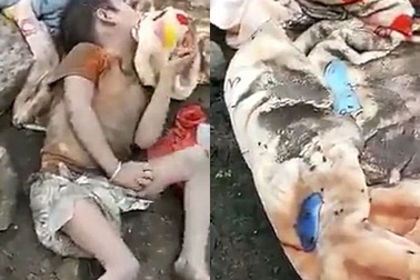 Sự thật đẫm nước mắt đằng sau hình ảnh bé gái bị vứt bỏ giữa bãi rác bẩn thỉu