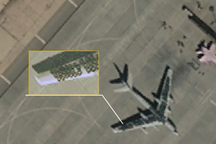 Ảnh vệ tinh cho thấy Nga bảo vệ máy bay Tu-95 bằng lốp ô tô