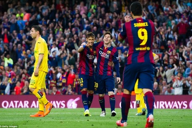 Barca 6-0 Getafe: Messi và Suarez lập cú đúp