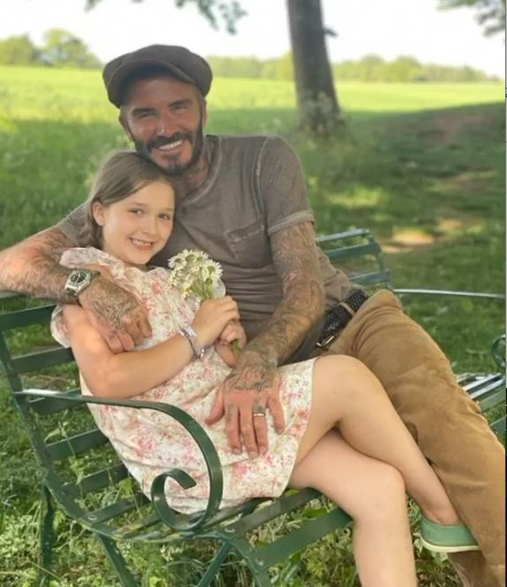 Ngọt ngào khoảnh khắc David Beckham cùng làm bánh với con gái - 6 Ngọt ngào khoảnh khắc David Beckham cùng làm bánh với con gái - 6