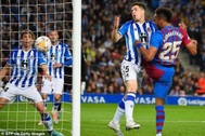 Đánh bại Sociedad, Barcelona quyết ngăn Real Madrid vô địch sớm