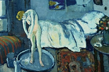 Người đàn ông bí ẩn trong bức tranh người phụ nữ đang tắm của Picasso