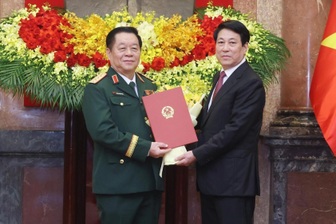 Ông Nguyễn Trọng Nghĩa được thăng hàm Đại tướng, bổ nhiệm giữ chức vụ mới
