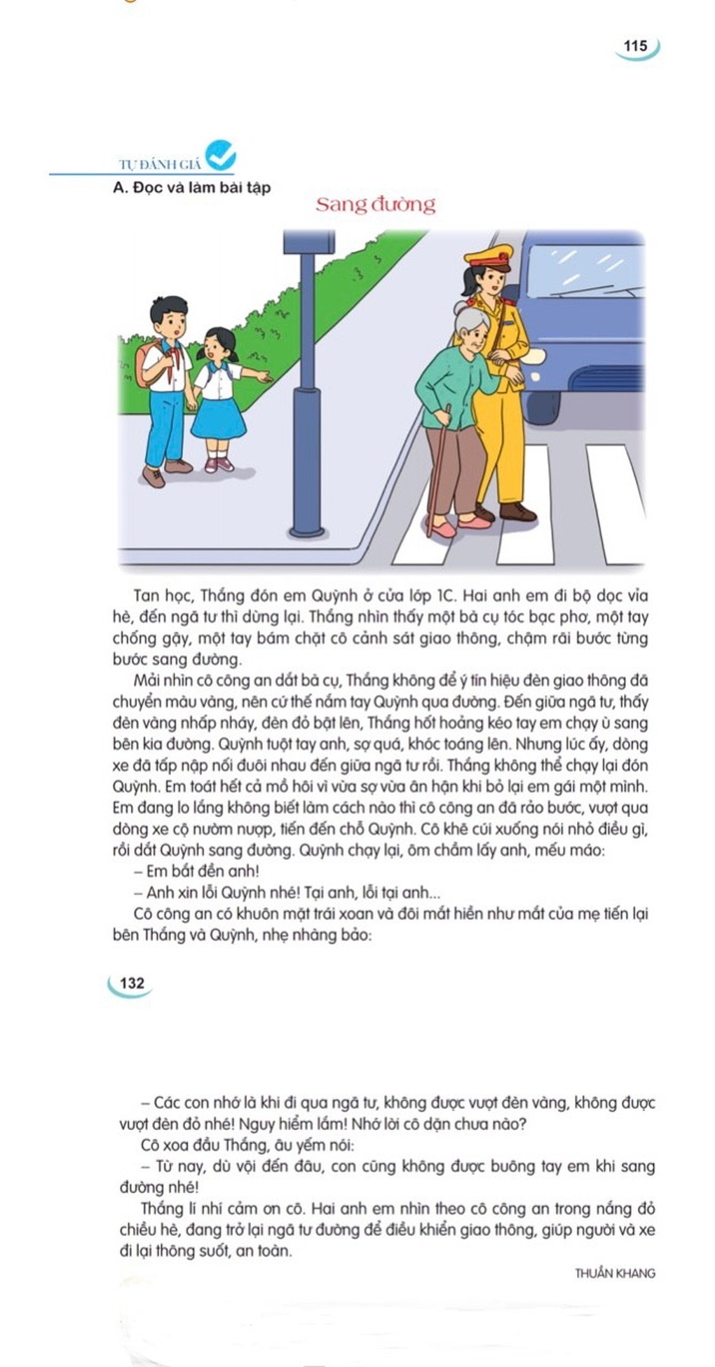 Nhà văn viết bài cho sách giáo khoa từ trải nghiệm… vi phạm giao thông - 2 Nhà văn viết bài cho sách giáo khoa từ trải nghiệm… vi phạm giao thông - 2