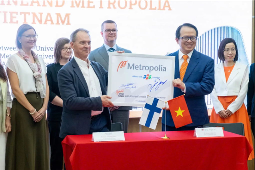 ហ្វាំងឡង់ Metropolia Vietnam ដាក់ពង្រាយគំរូសាកលវិទ្យាល័យអនុវត្តស្តង់ដារហ្វាំងឡង់នៅប្រទេសវៀតណាម - ១ Finland Metropolia Vietnam triển khai mô hình đại học ứng dụng theo chuẩn Phần Lan tại Việt Nam - 1