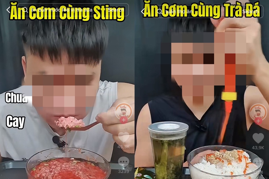 Hoảng hồn với những clip ăn uống trực tuyến kinh dị trên TikTok - 3 Hoảng hồn với những clip ăn uống trực tuyến kinh dị trên TikTok - 3