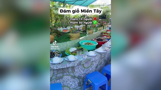Đám giỗ kiểu băng chuyền mặt nước độc nhất miền Tây