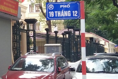 Hà Nội đã gắn biển tên phố “19 tháng 12”