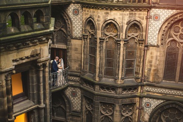 Độc đáo bộ ảnh cưới "phong cách Harry Porter"