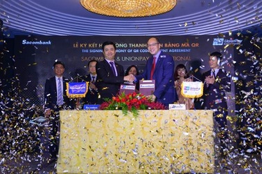 UnionPay triển khai thanh toán mã QR tại Việt Nam