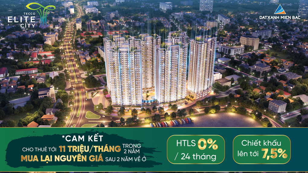 Cam kết mua và thuê lại căn hộ, Tecco Elite City Thái Nguyên hút khách - 1 Cam kết mua và thuê lại căn hộ, Tecco Elite City Thái Nguyên hút khách - 1