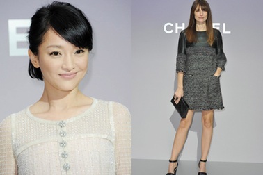 Châu Tấn cùng dàn sao bự tới xem show Chanel