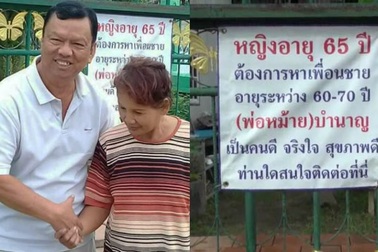 Không muốn sống một mình, bác gái 65 tuổi treo quảng cáo tìm bạn trai