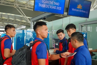 Đội tuyển Olympic Việt Nam lên đường tham dự Asiad 19