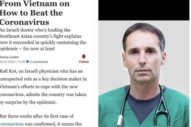 Việt Nam không tham vấn bác sĩ Israel trong phòng chống dịch Covid - 19