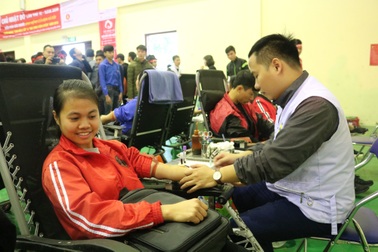 Hàng nghìn đoàn viên, thanh niên tham gia hiến máu tình nguyện tại Bắc Ninh