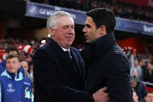 HLV Ancelotti và Arteta chờ điều đặc biệt ở cuộc đấu Real Madrid - Arsenal