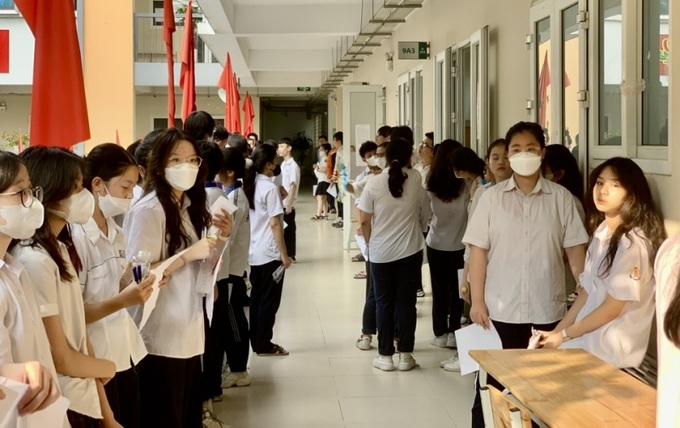 Năm học 2023 – 2024, Hà Nội có gần 105.000 học sinh tham dự kỳ thi tuyển sinh lớp 10