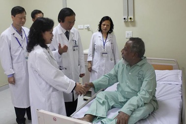 Cấp cứu một đại biểu quốc tế bị tăng huyết áp và đường huyết